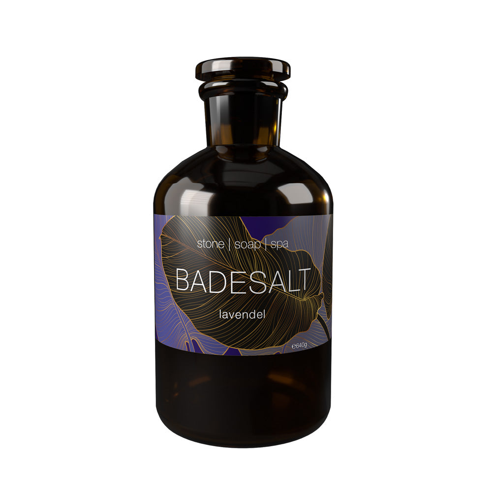 Stone Soap Spa - Badesalt Lavendel 640 g