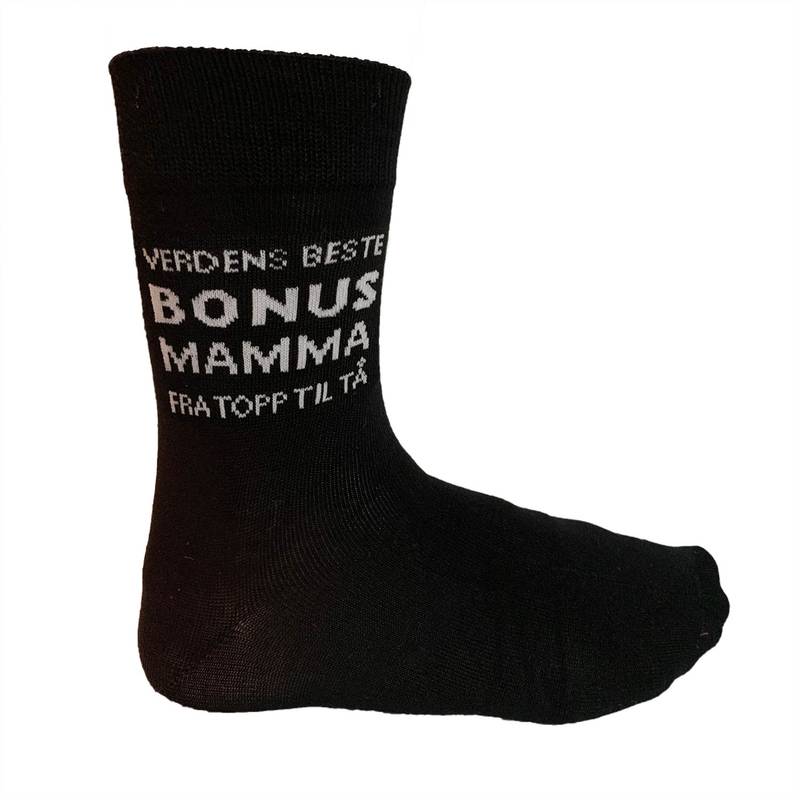 HappyStar - Verdens Beste Bonusmamma Strømper