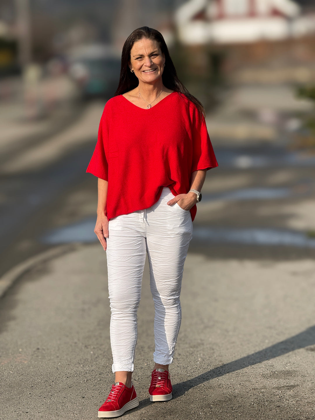 stjel stilen - Maria - jaffa rød