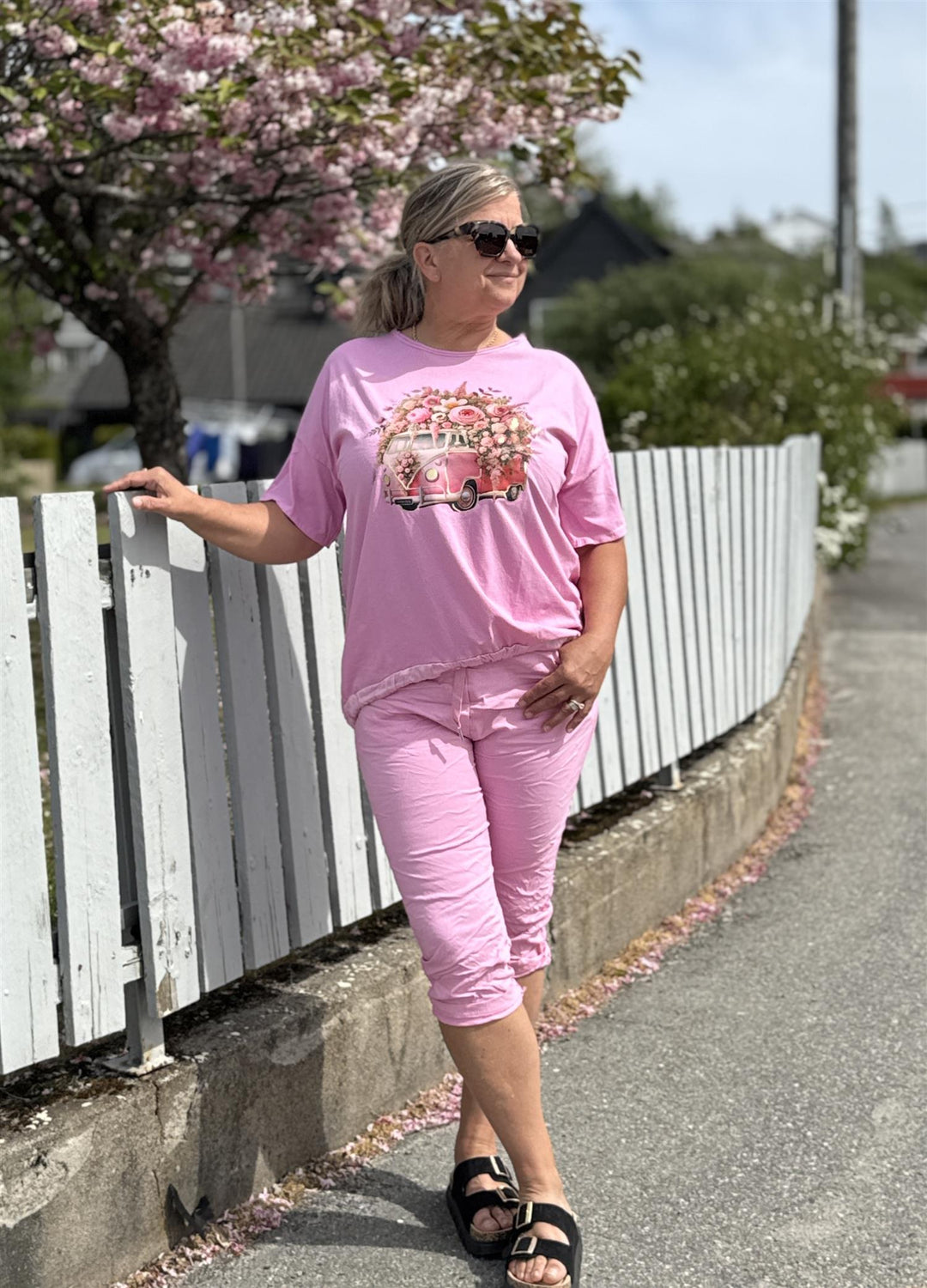 Drøbak Motehus - Jaffa capri bukse  - Rosa