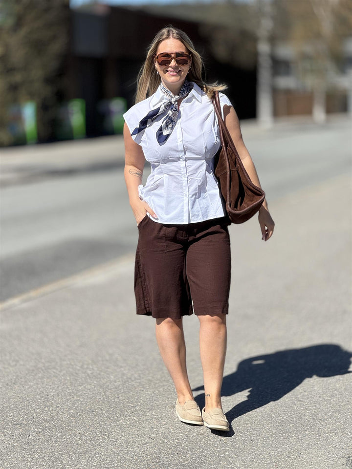soyaconcept - SC-NETTI 126 Skjorte – Hvit