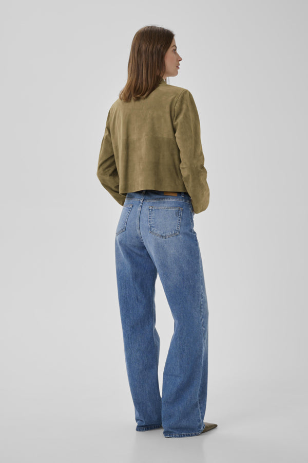 MY ESSENTIAL WARDROBE - PetraMW Semsket Skinnjakke