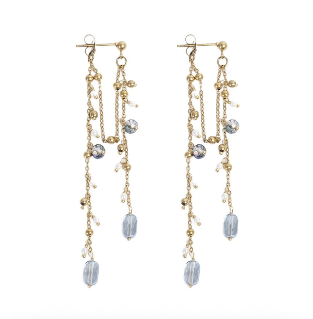 A&C - Nordic Jewellery Design - Lange øredobber, Heavenly, Tone Damli