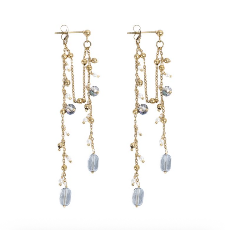 A&C - Nordic Jewellery Design - Lange øredobber, Heavenly, Tone Damli