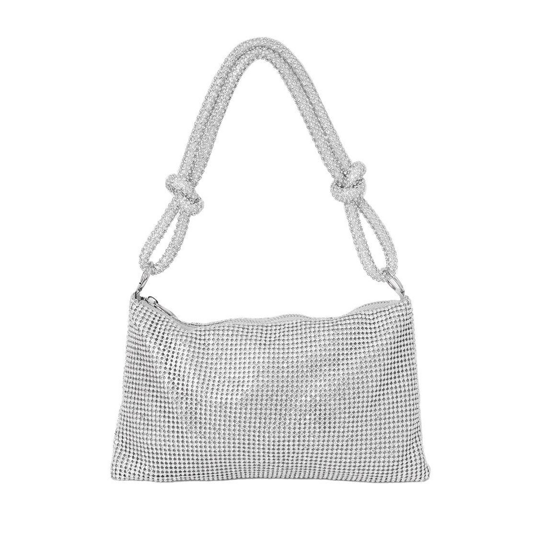 Rosenvinge - Partyveske med glitter - Sølv