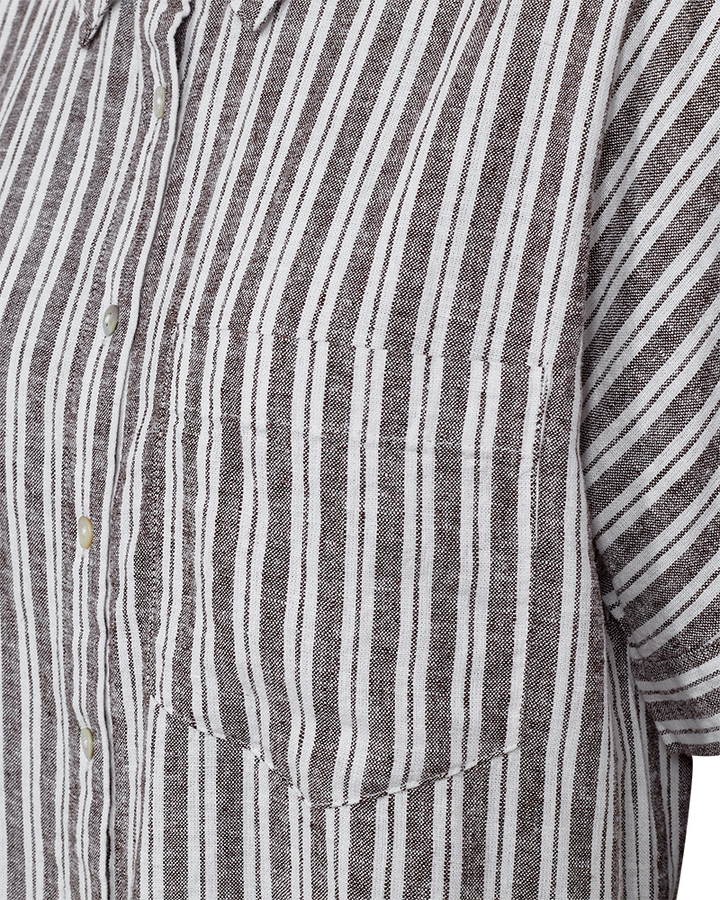 Freequent - FQLava skjorte med striper