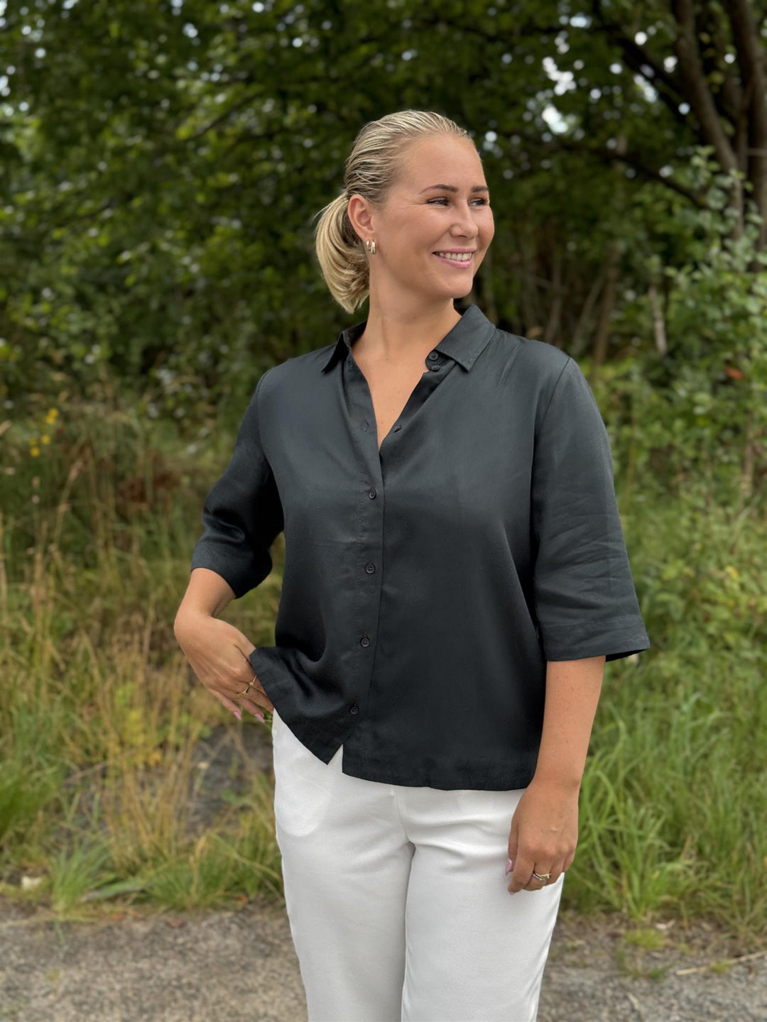 Cecil - Lyocell Bluse