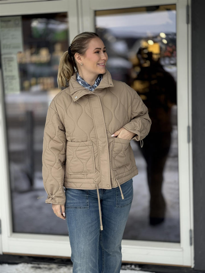 Freequent - FQBLOB - Jakke - silver mink