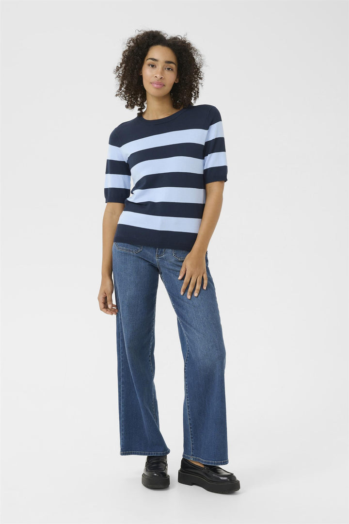 Kaffe Clothing - KAmala stripete T-Skjorte