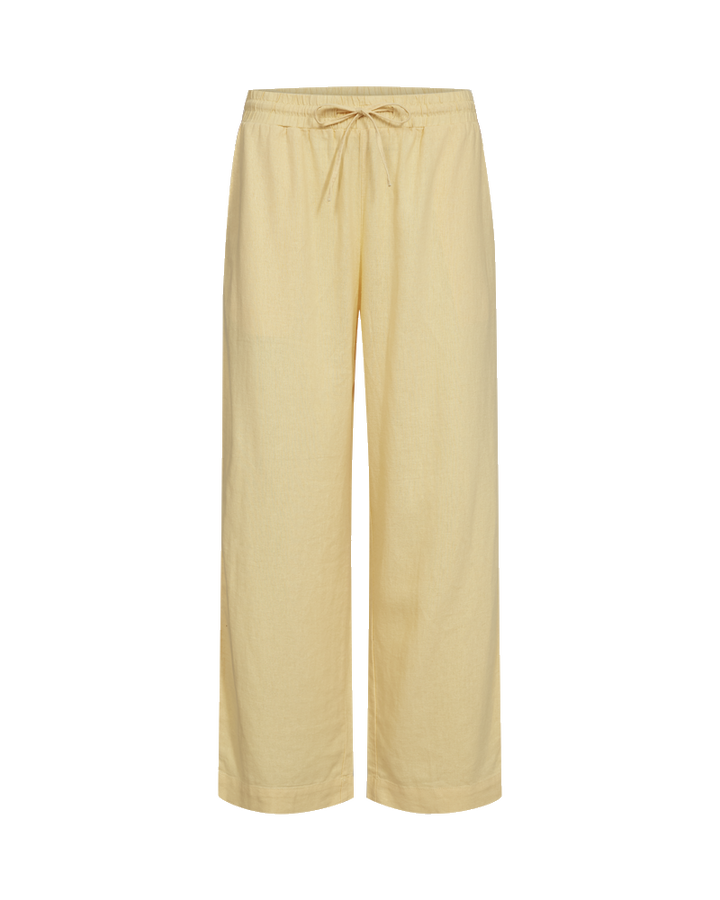 Freequent - FQLAVA - Linbukse - Ankellengde - Gul