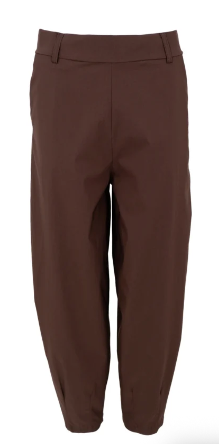 Black Colour - BCBeate Barrel Bukse - Mocca