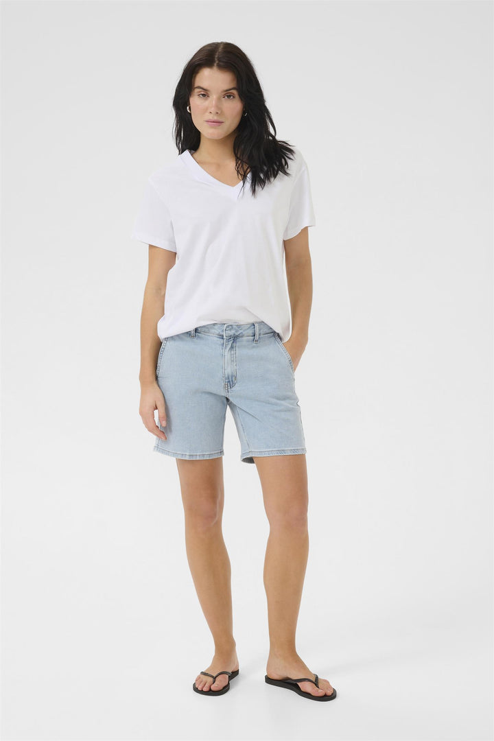 MY ESSENTIAL WARDROBE - HanneMW T-Skjorte V-Hals