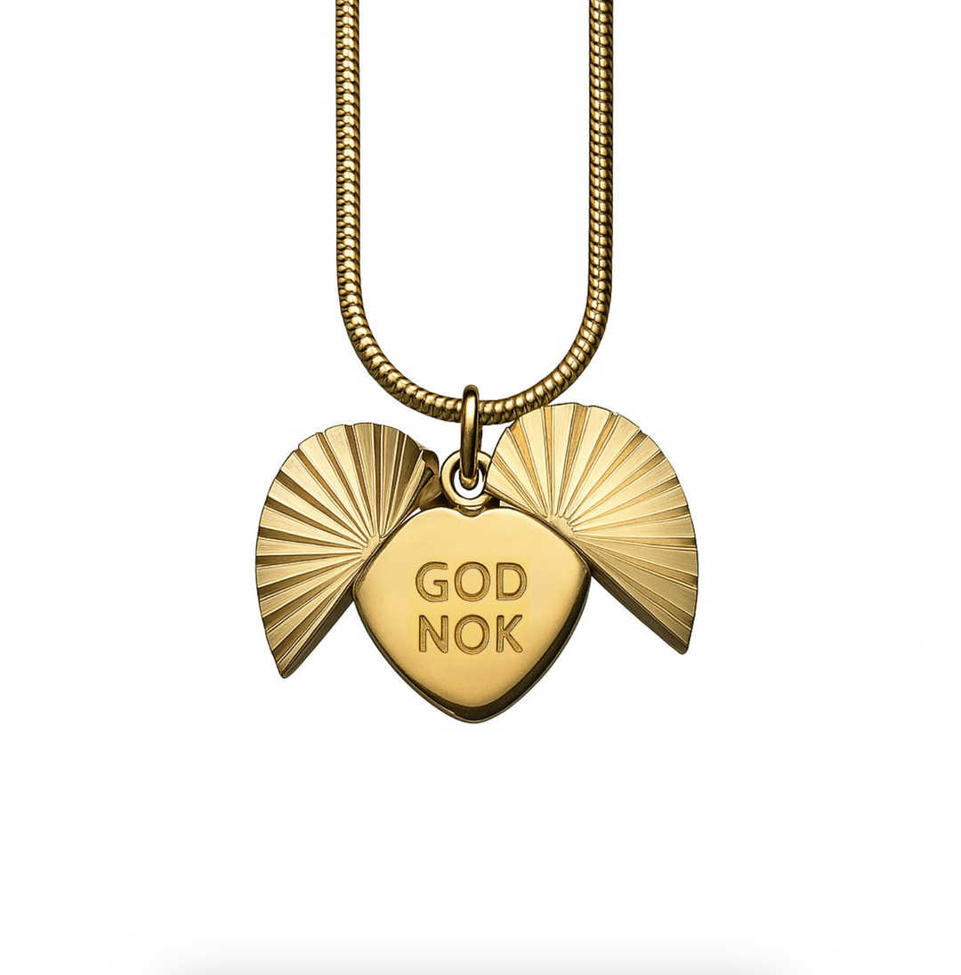 Pictureit - Hjertesmykke - God Nok