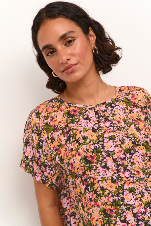 Kaffe Clothing - KAamber SL Bluse med print