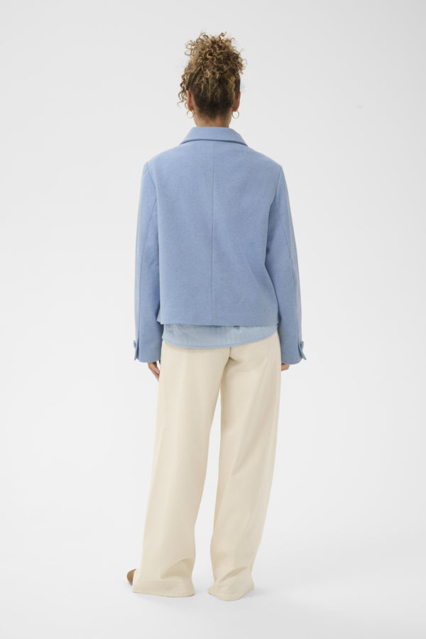 Cream - CRcessie kort kåpe - Blå