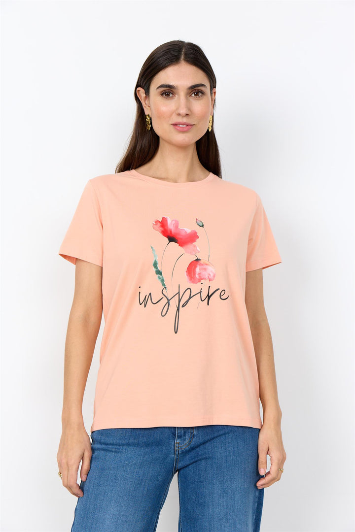 soyaconcept - SC-RINA FP 19 - T-skjorte med print
