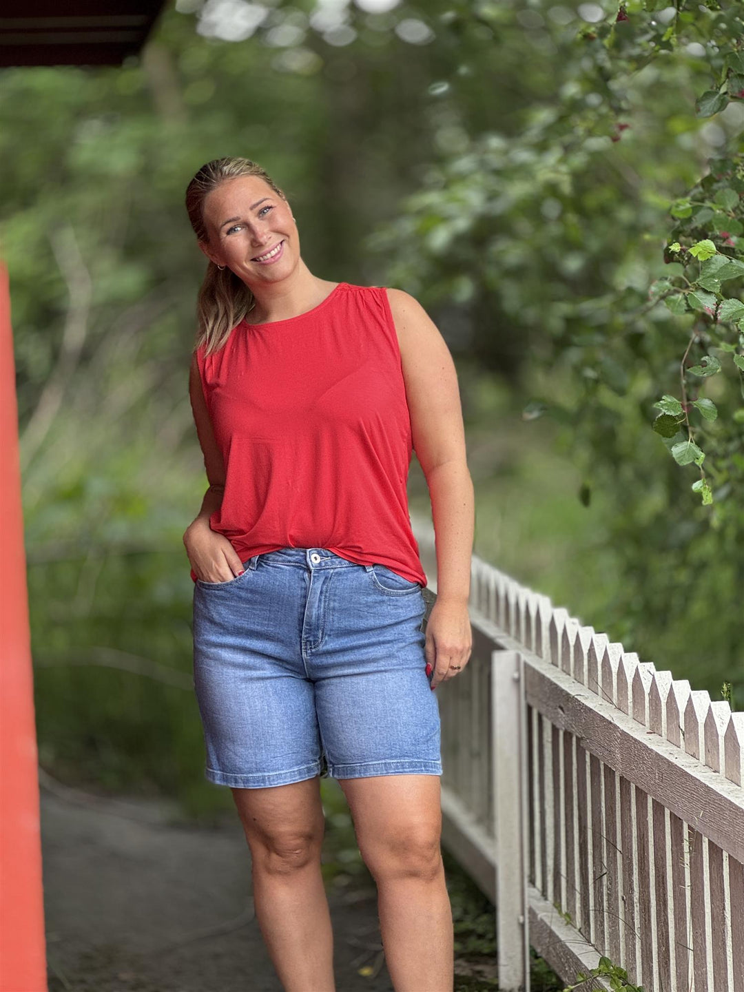 Place Du Jour - Dongeri Shorts
