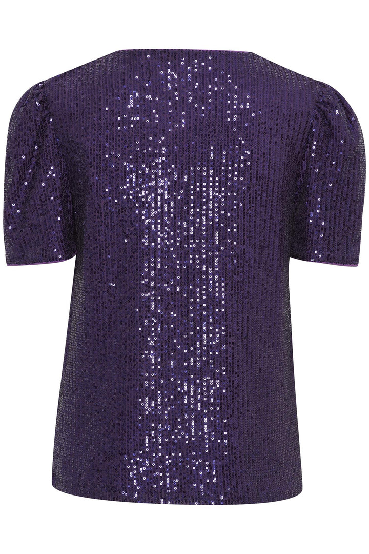 ICHI - IHFAUCI SS2 Topp med paljetter