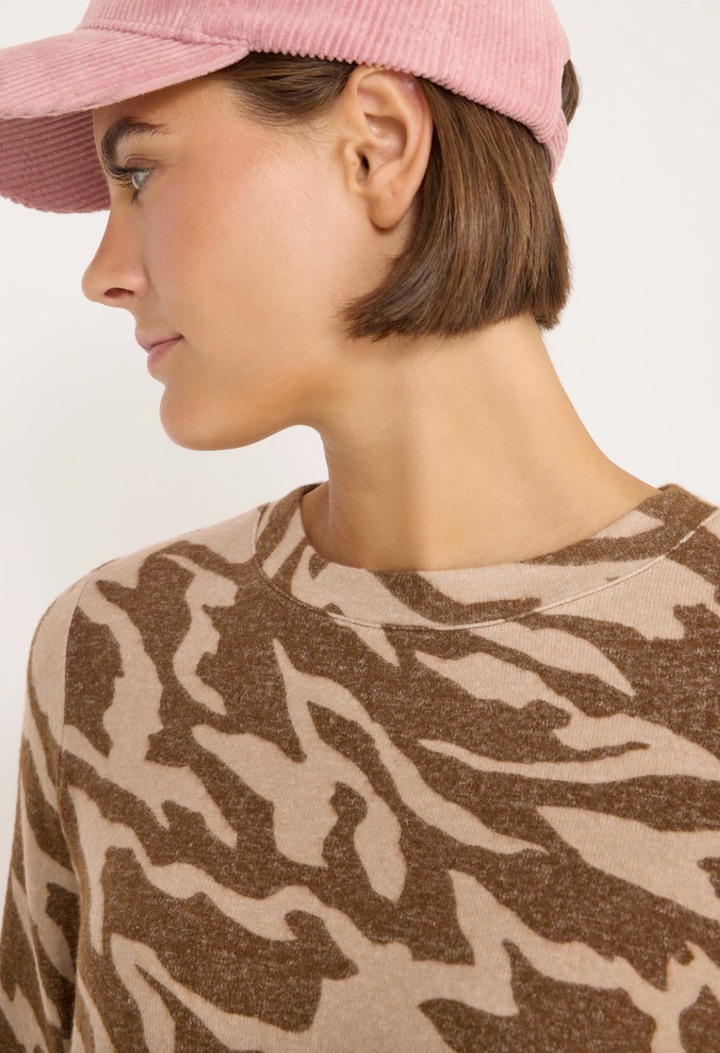 Cecil - cosy melange genser