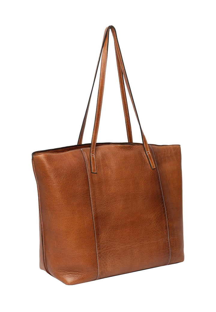 Redesigned - Malou Big Shopper Veske - Brun