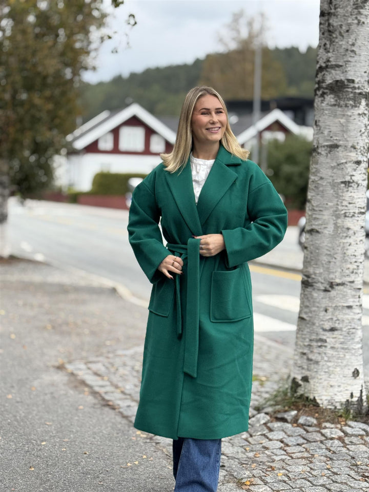 ICHI - IHJANNET 2 Kåpe med knytting i livet