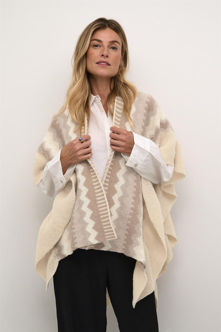 Cream - CRCandle poncho