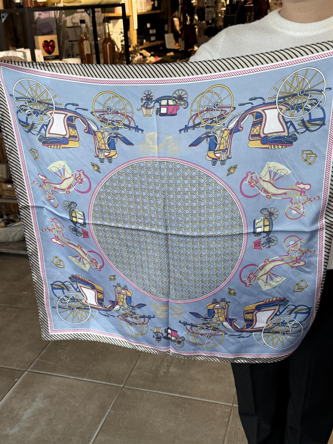 Endless - Bandana skjerf - Lys Blå