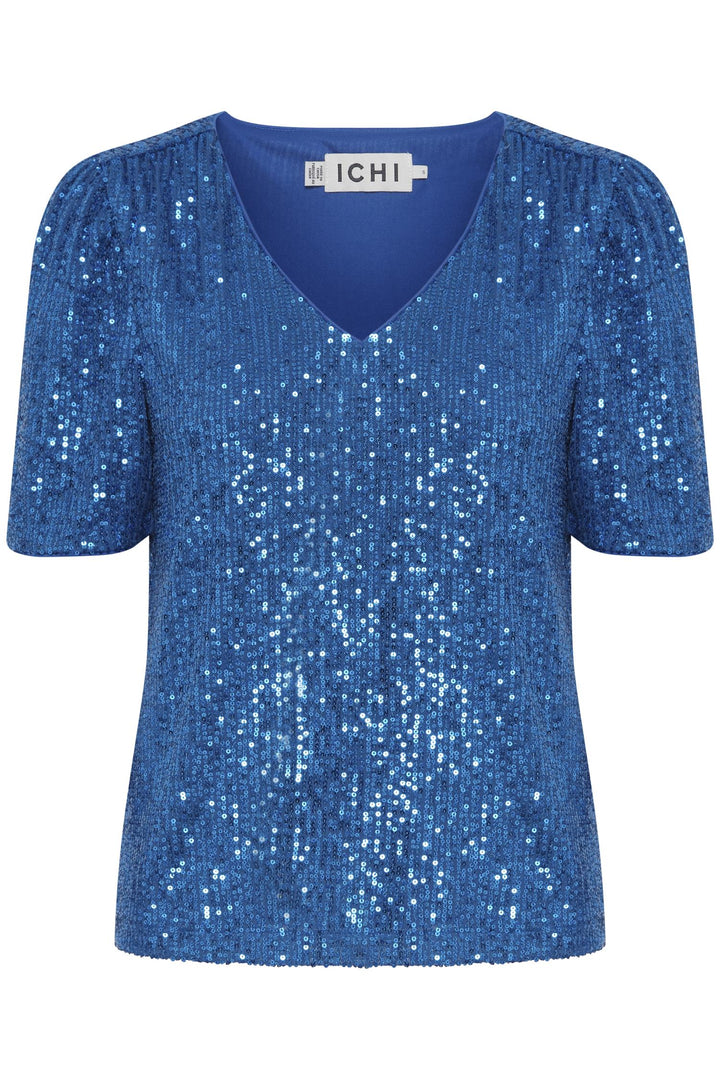 ICHI - IHFAUCI SS2 Topp med paljetter