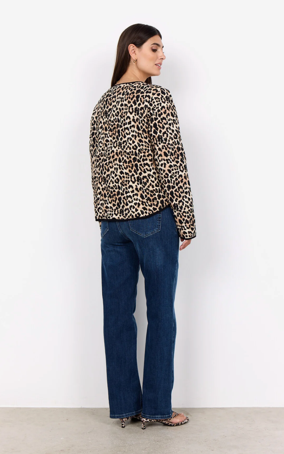 soyaconcept - SC-PIETTA 5 Jakke med leopardprint