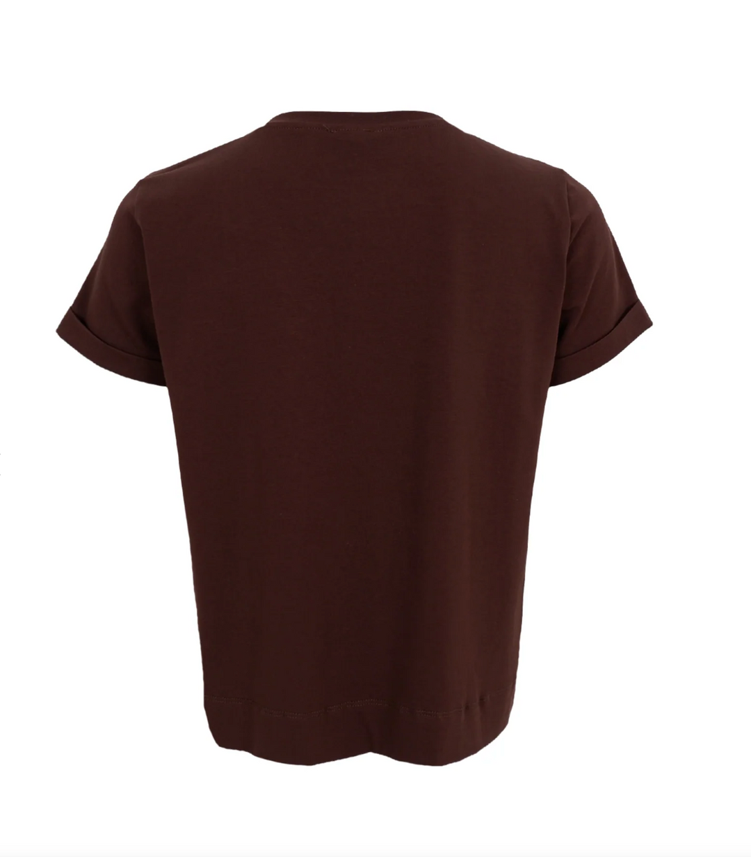Black Colour - BCMAY SS TEE - Brun