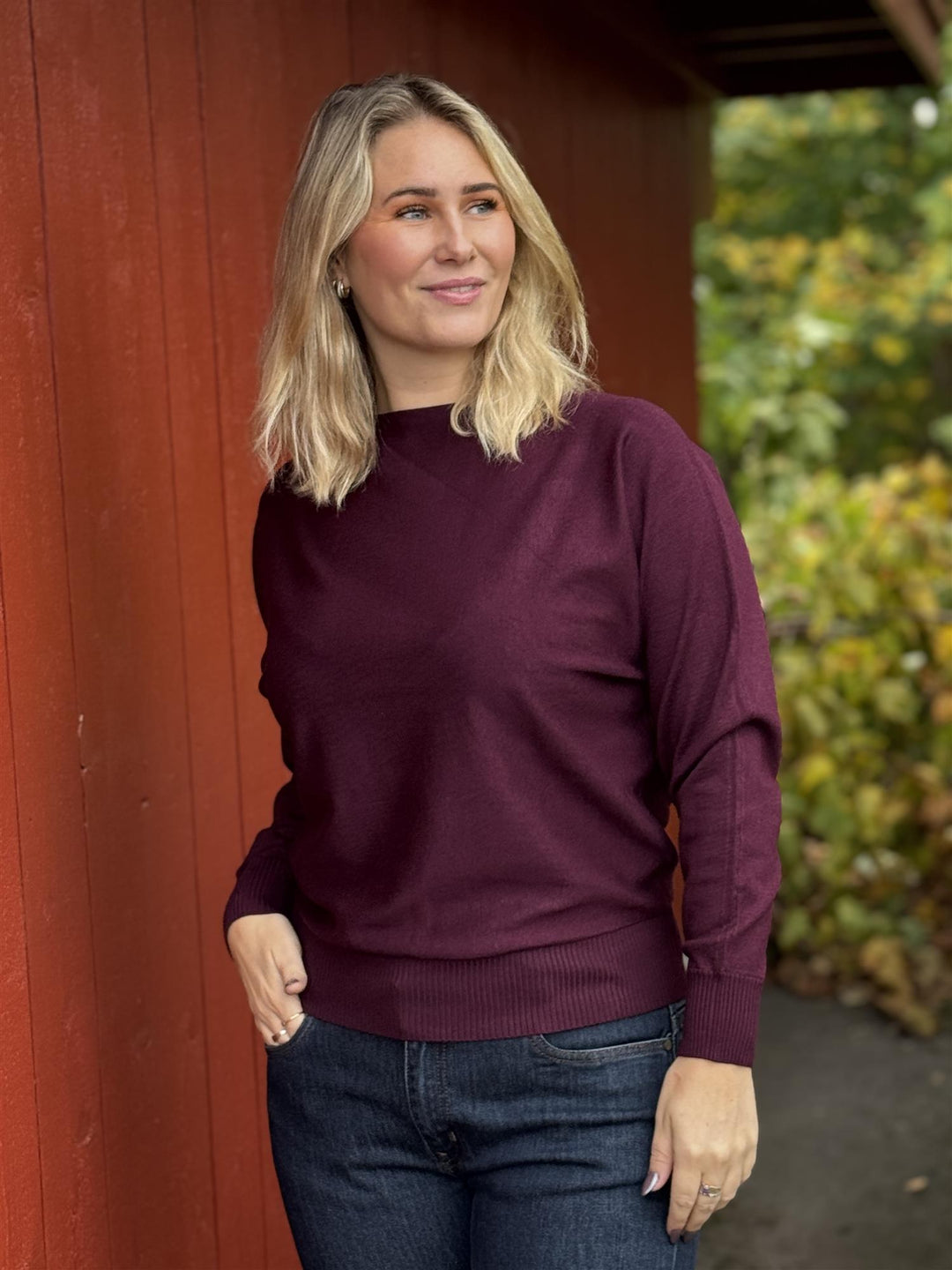 Culture - CuAnnemarie Batwing Genser
