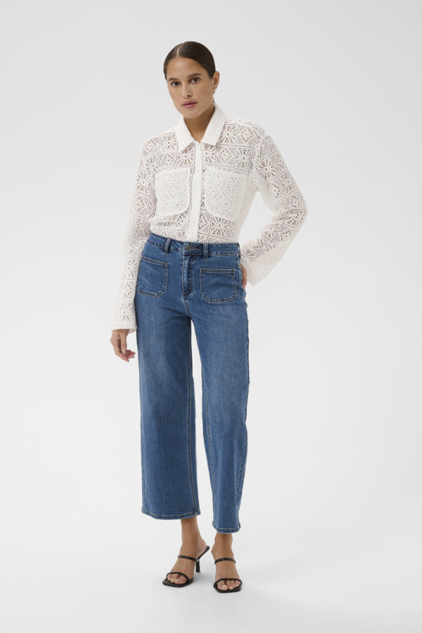 Kaffe Clothing - KAbrooke cropped HW Jeans