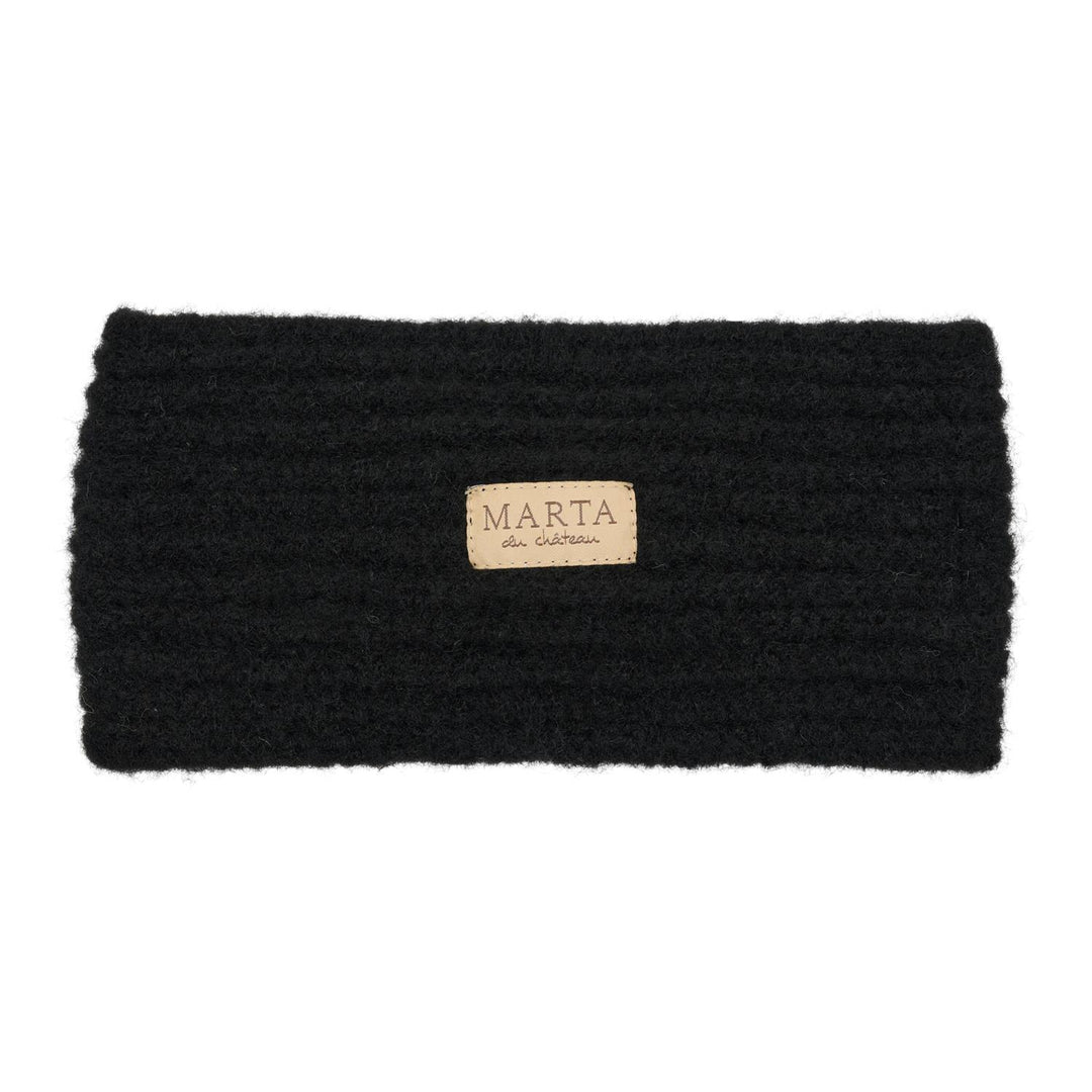 Marta Du Château - MDCene Pannebånd - Sort