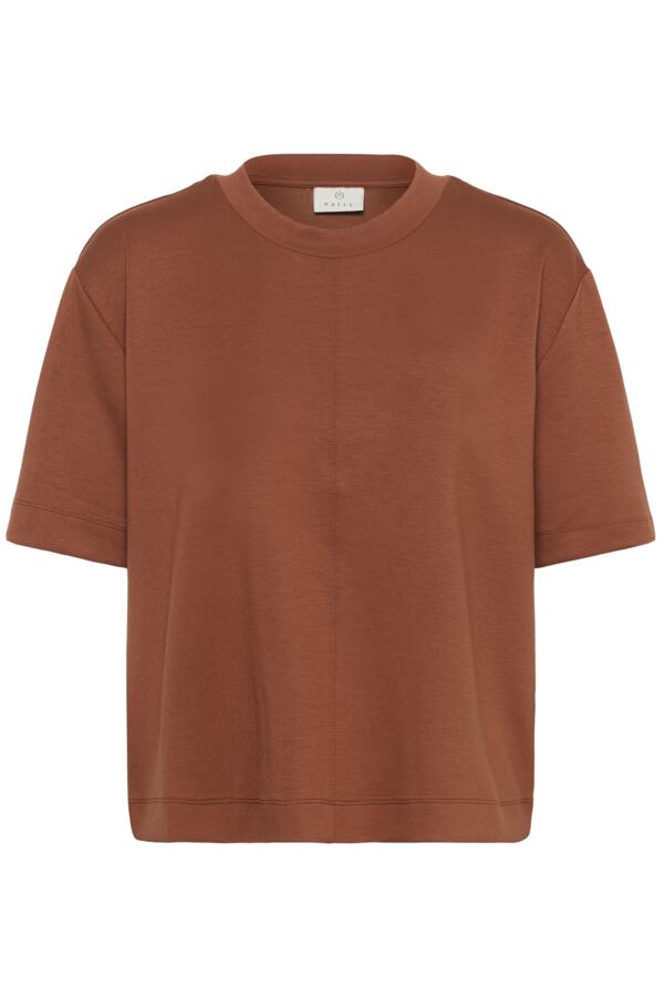 Kaffe Clothing - KAannie T-Skjorte - Brun