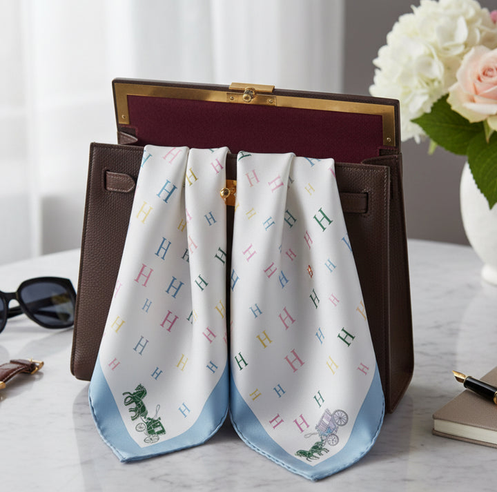 Endless - Bandana Skjerf - Multi Lys Blå