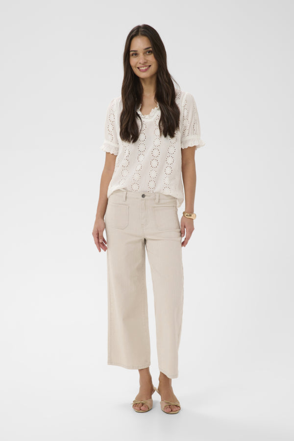 Kaffe Clothing - KAbrooke cropped HW Jeans