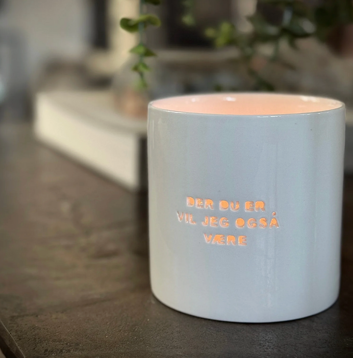 Søgne Home - Lykt til T-Lys - der du er - stor