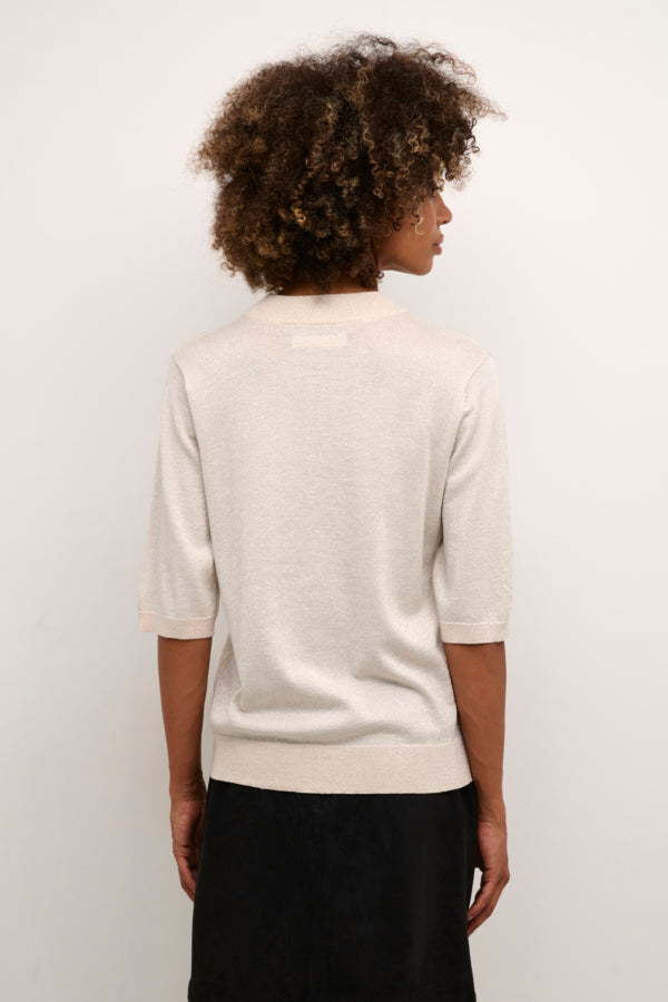 Culture - CUFay Lurex Genser - Oyster Gray