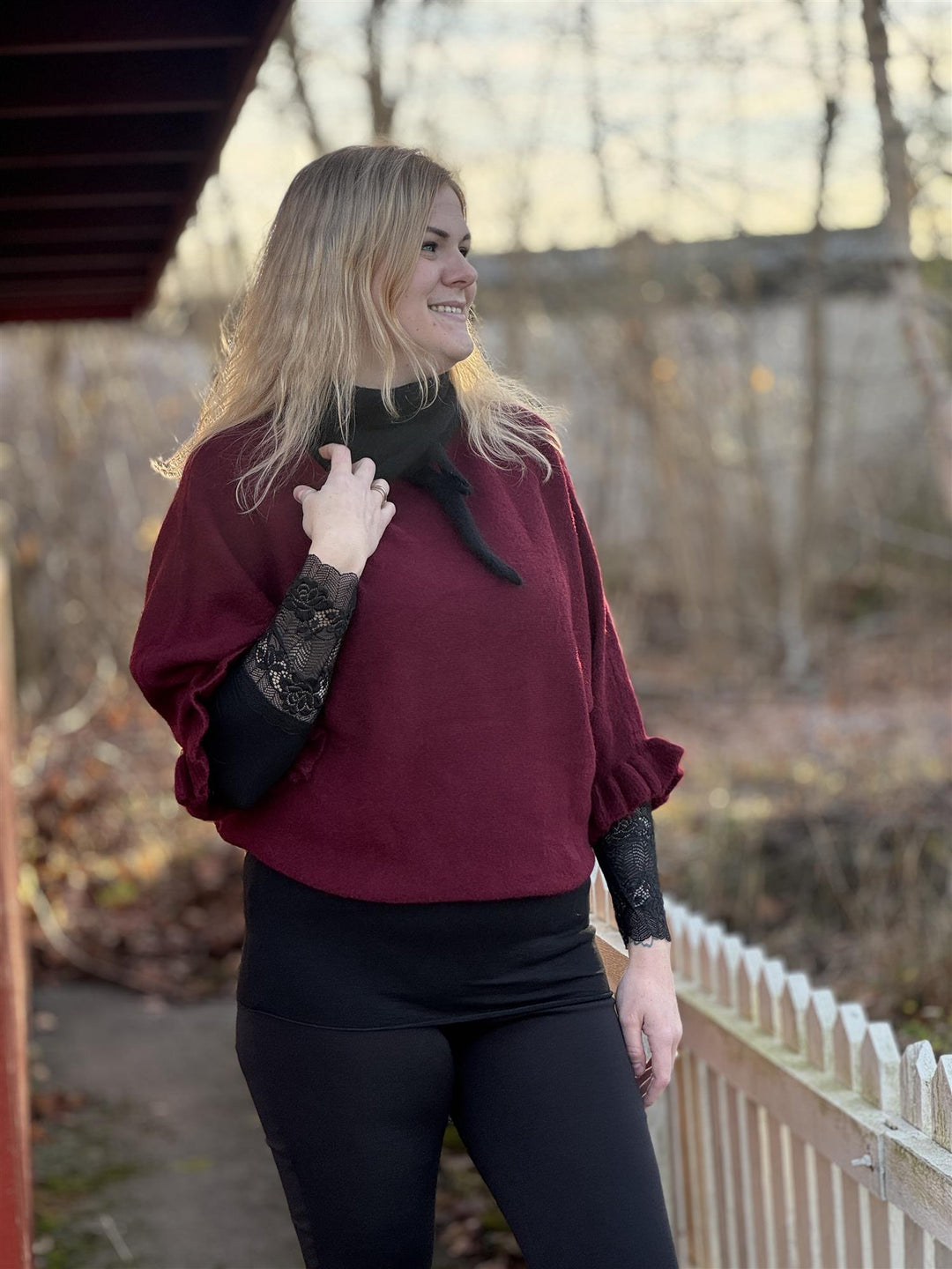 Marta Du Château - MDCelderflower Genser - Bordeaux