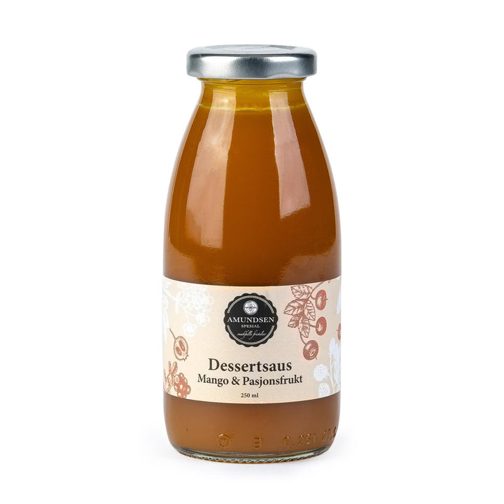 Amundsen Spesial - Amundsen Dessertsaus - Mango og Pasjonsfrukt 250ml