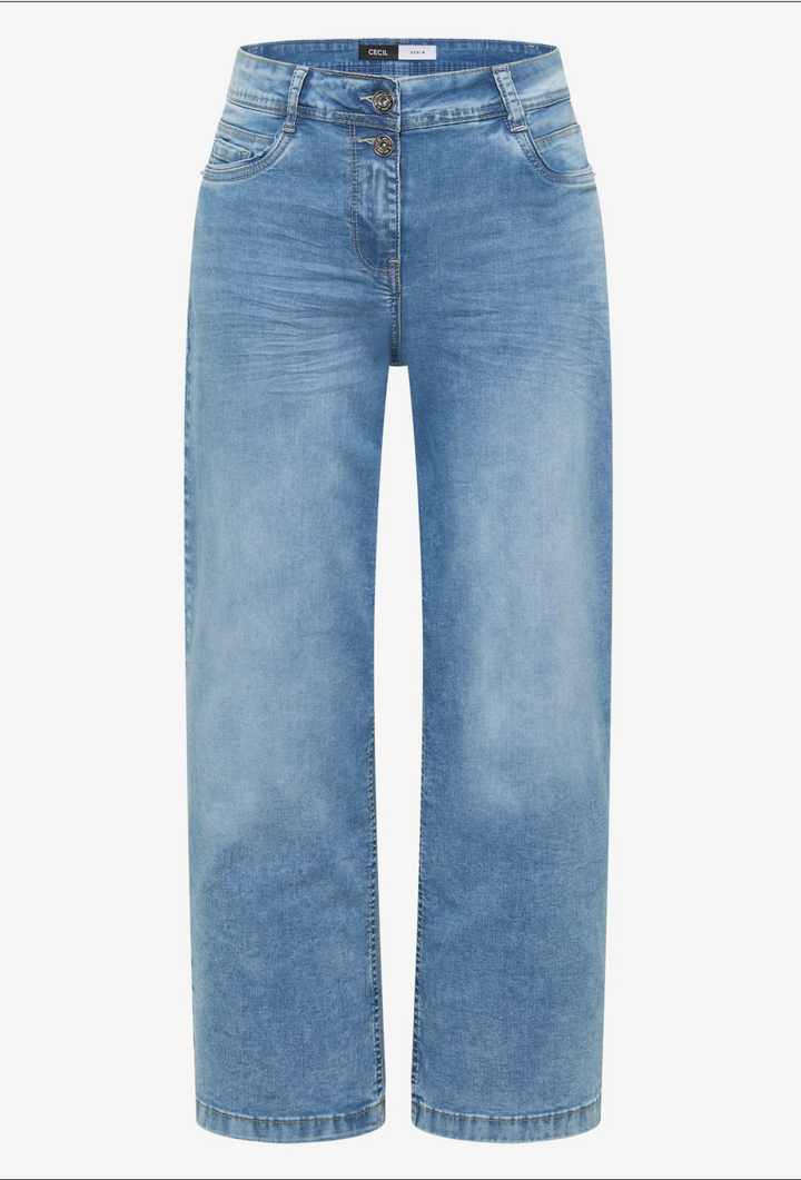 Cecil - Neele Light blue - bukse - L:26