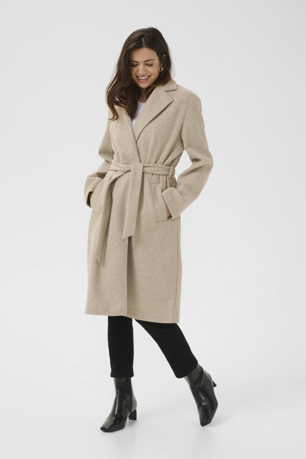 Kaffe Clothing - KASaturn jakke - Beige