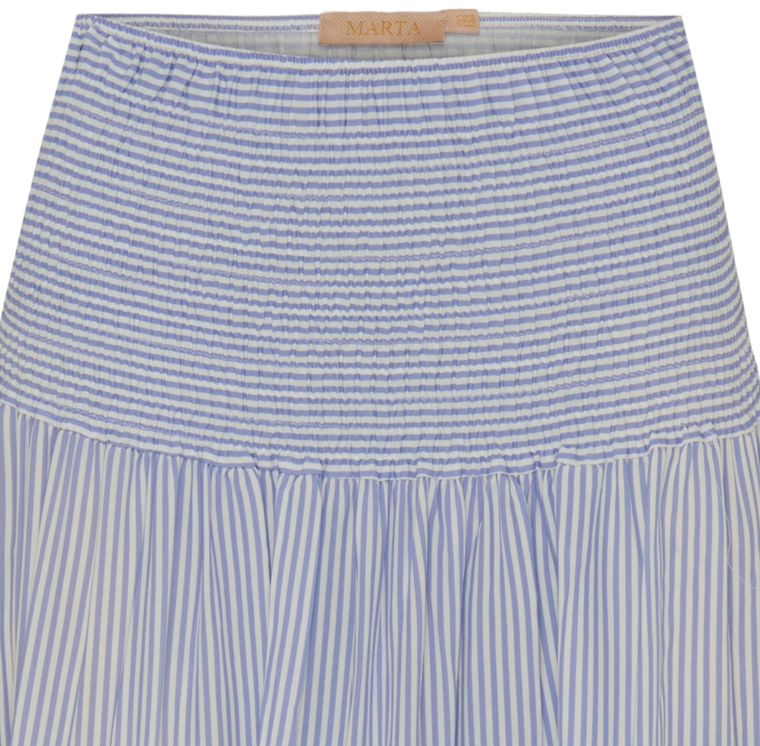 Marta Du Château - MdcPrincess Skjørt - Jeans Stripe