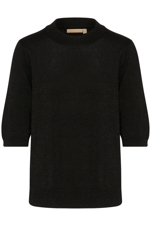 Culture - CUFay Lurex Genser - Svart