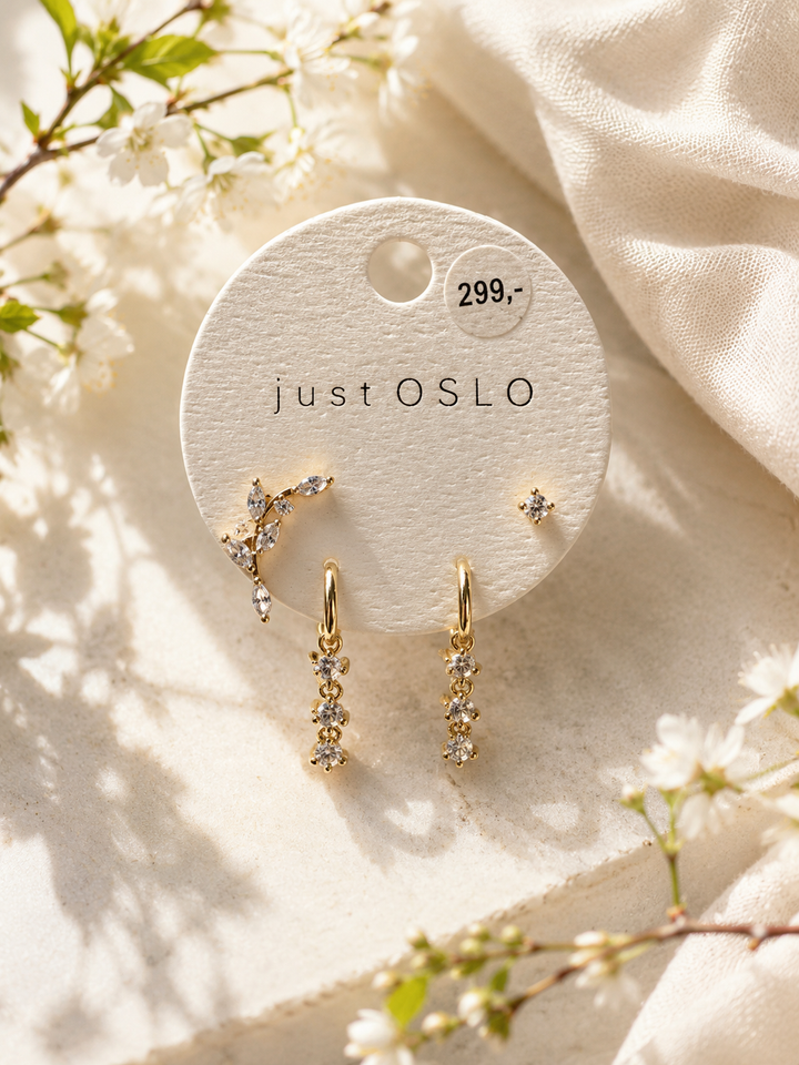 A&C - Nordic Jewellery Design - Øredobber i sett
