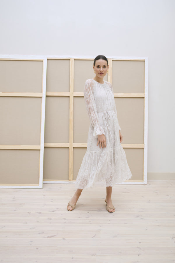 Kaffe Clothing - KAamelie lace kjole