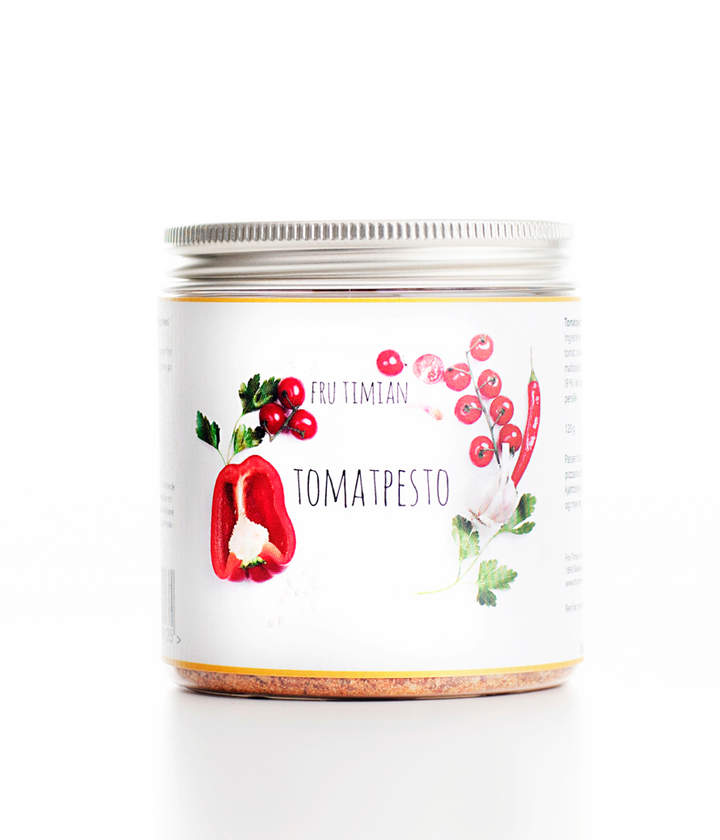Fru Timian - Tomatpesto