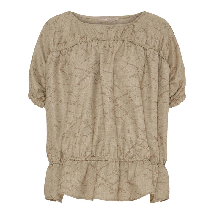 Marta Du Château - MDCsaffron Bluse - Camel