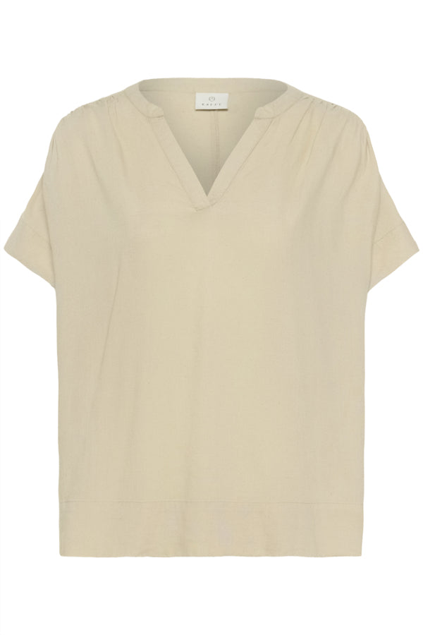 Kaffe Clothing - KAMILIA SL Bluse - Feather Gray