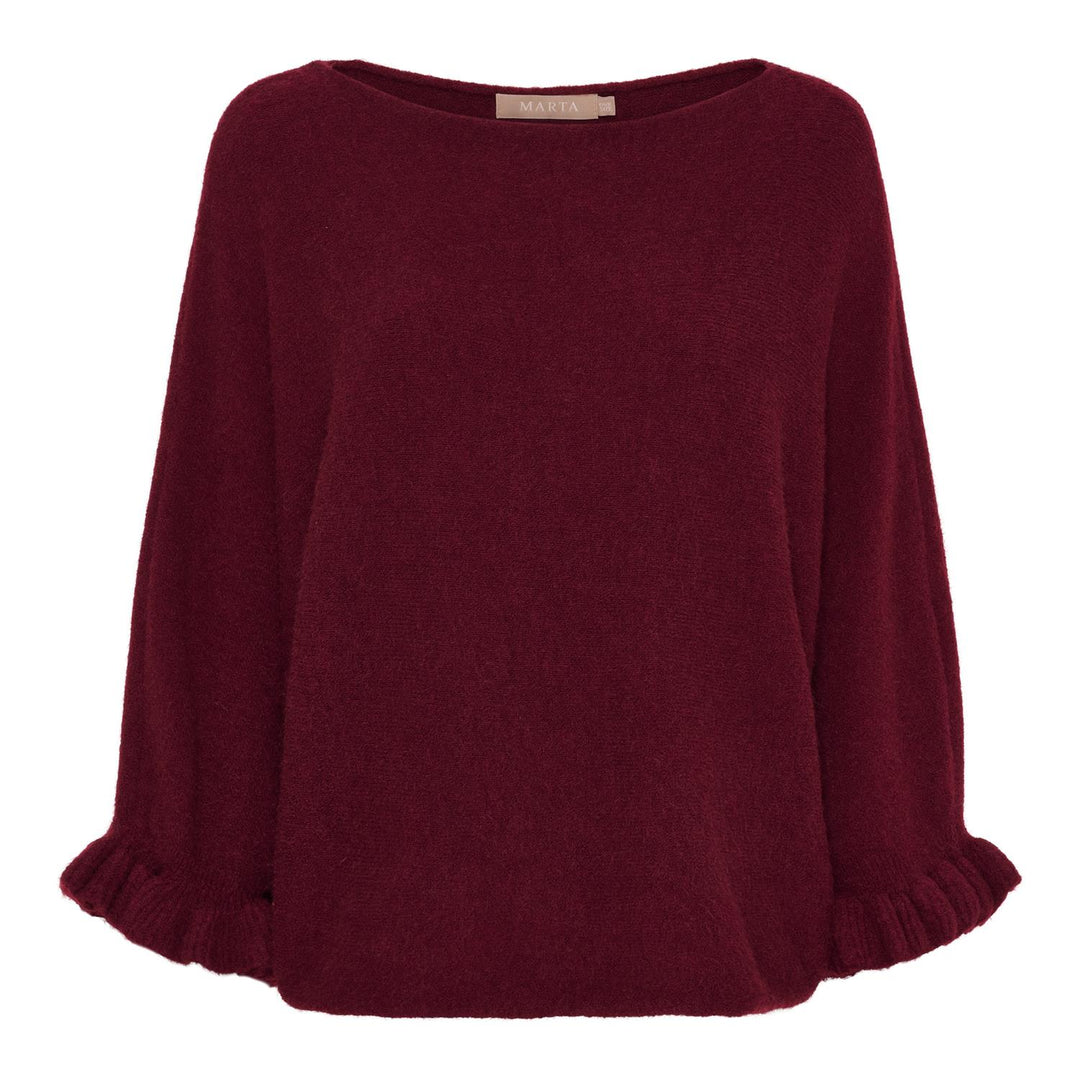 Marta Du Château - MDCelderflower Genser - Bordeaux